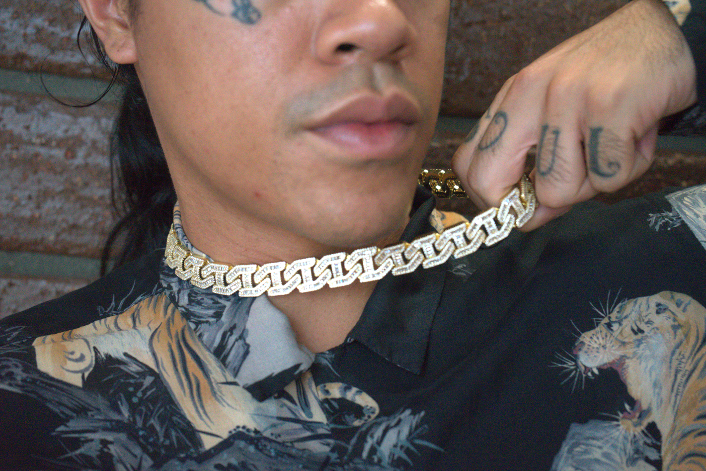 17mm 18K Gold Plated Cuban Link Chain