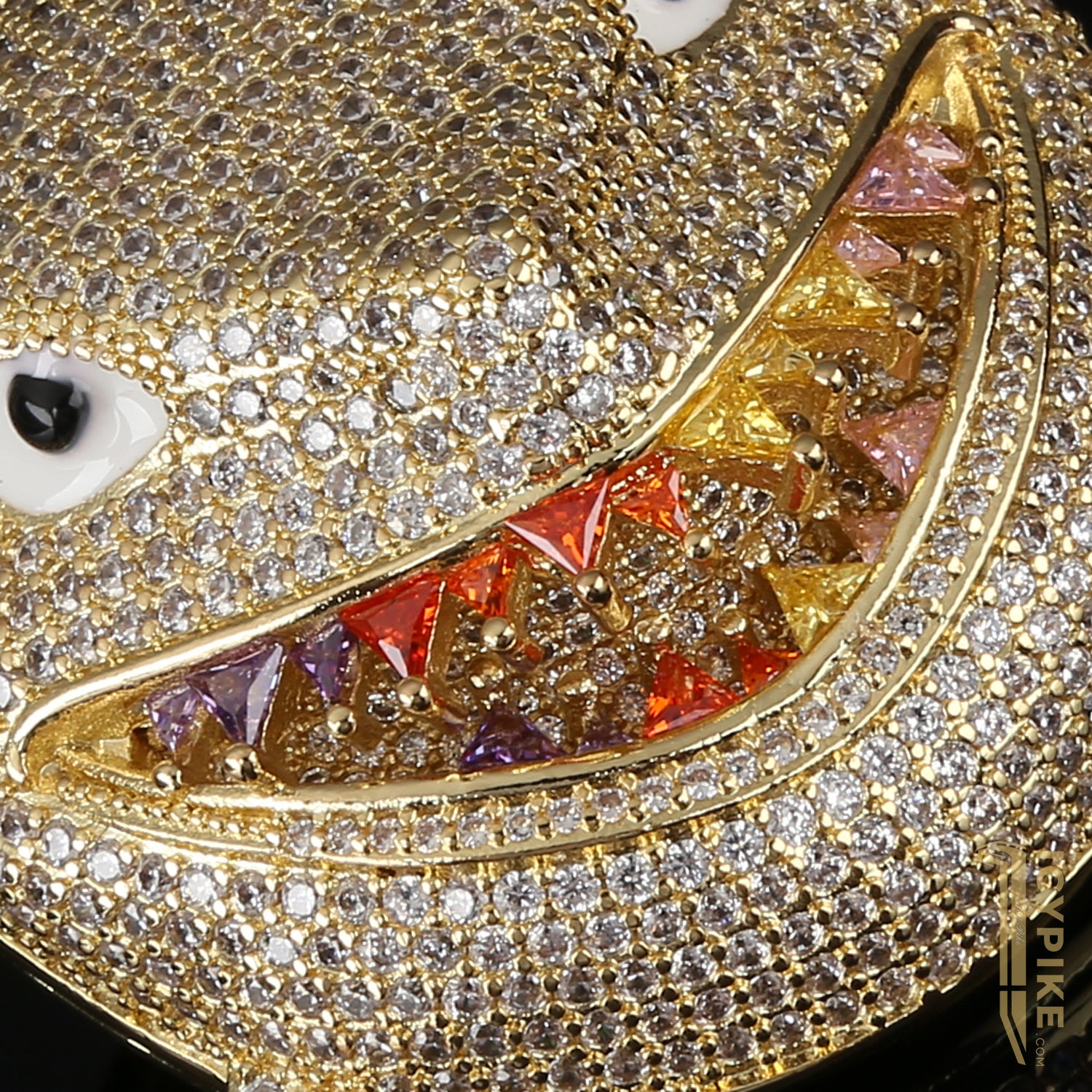 70mm*60mm*33mm 14K Gold Plated Shark Pendant - {{ cuban link}} Pendant