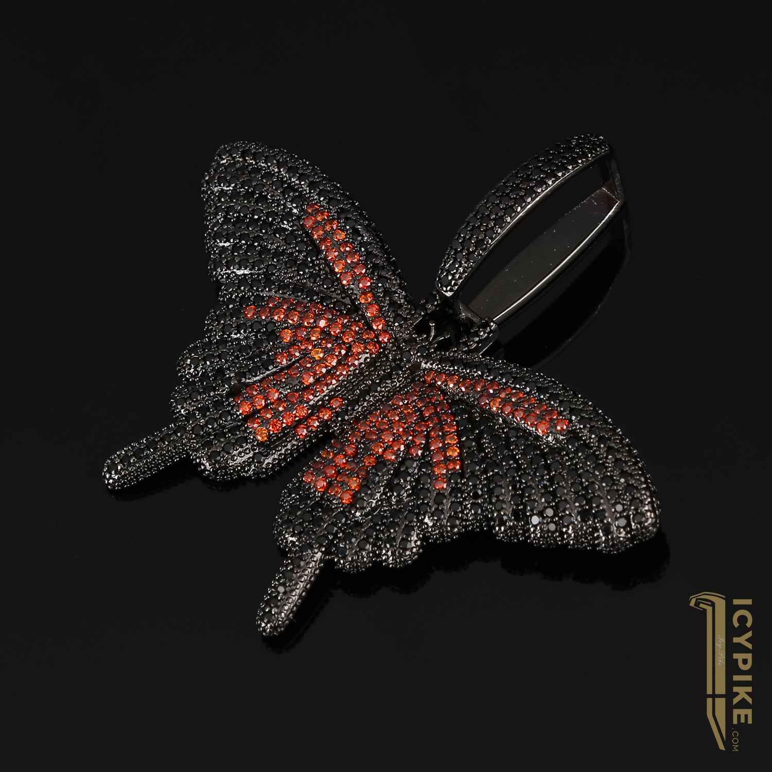 55mm*50mm*13mm 14K Gold Plated Butterfly Pendant - {{ cuban link}} Pendant