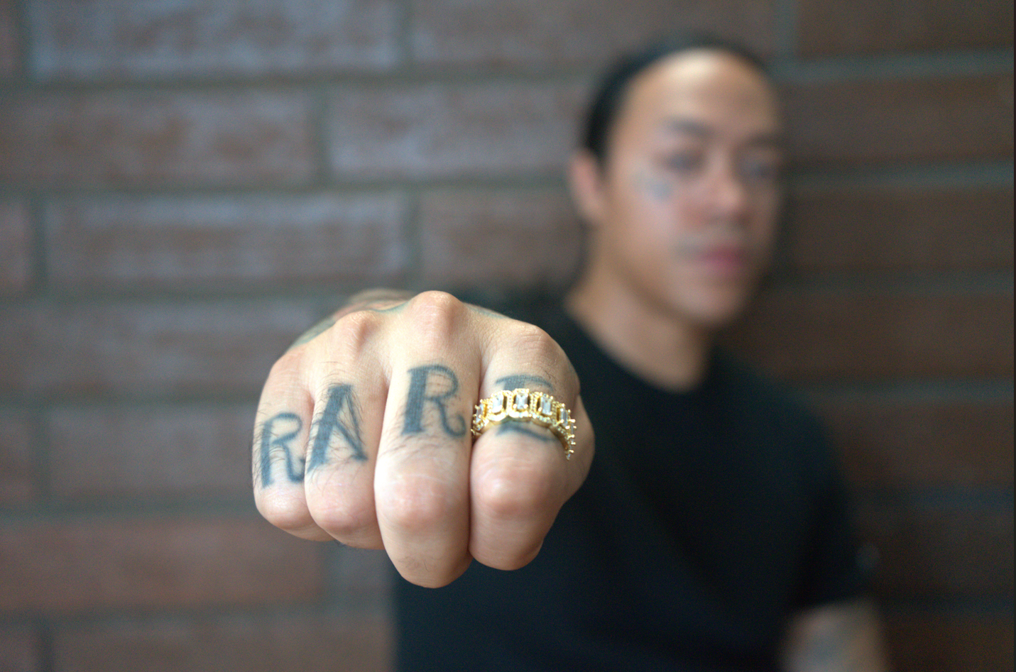 18K Gold Baguette Ring
