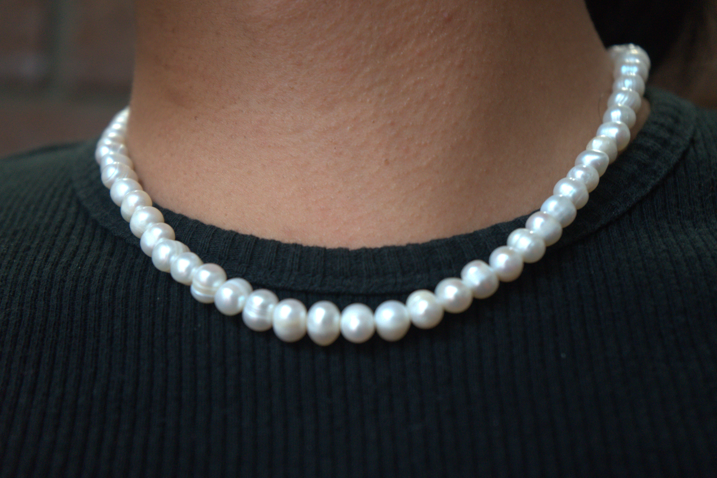 8-9MM NATURAL PEARL NECKLACE