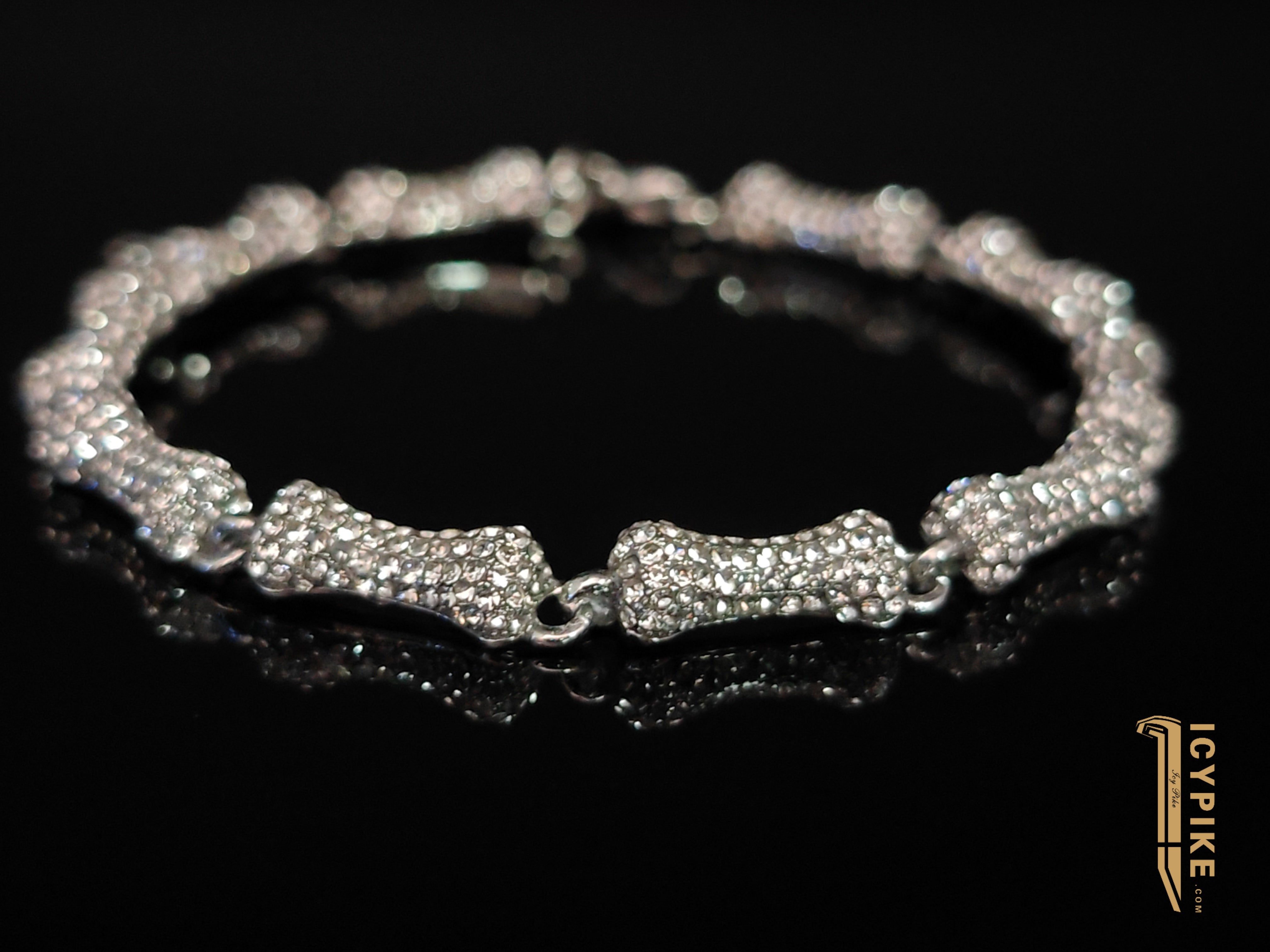 6.5mm Gold Plated Bone Bracelet - {{ cuban link}} Bracelet