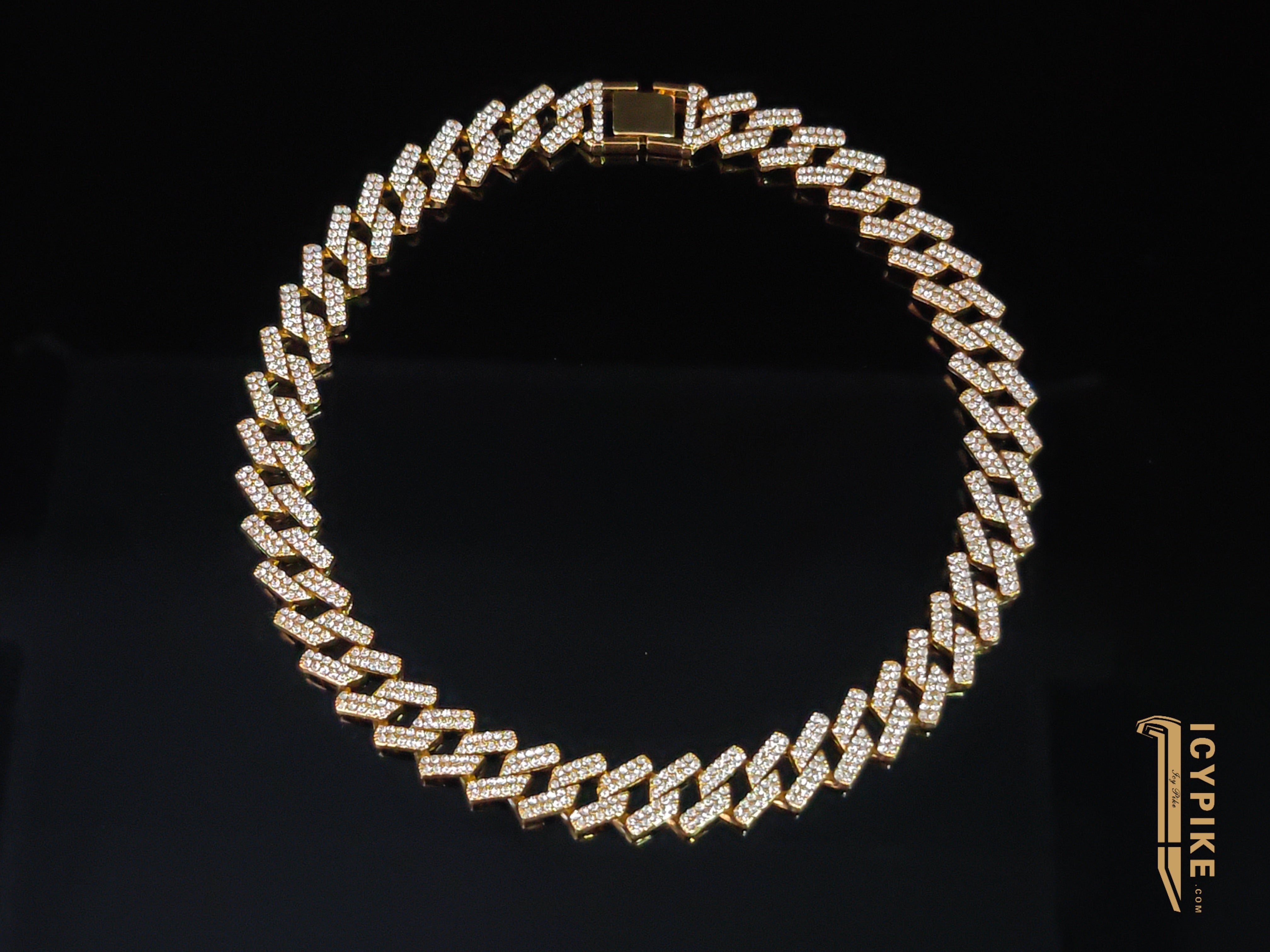 15mm Gold Plated Cuban Link Chain - {{ cuban link}} Chain