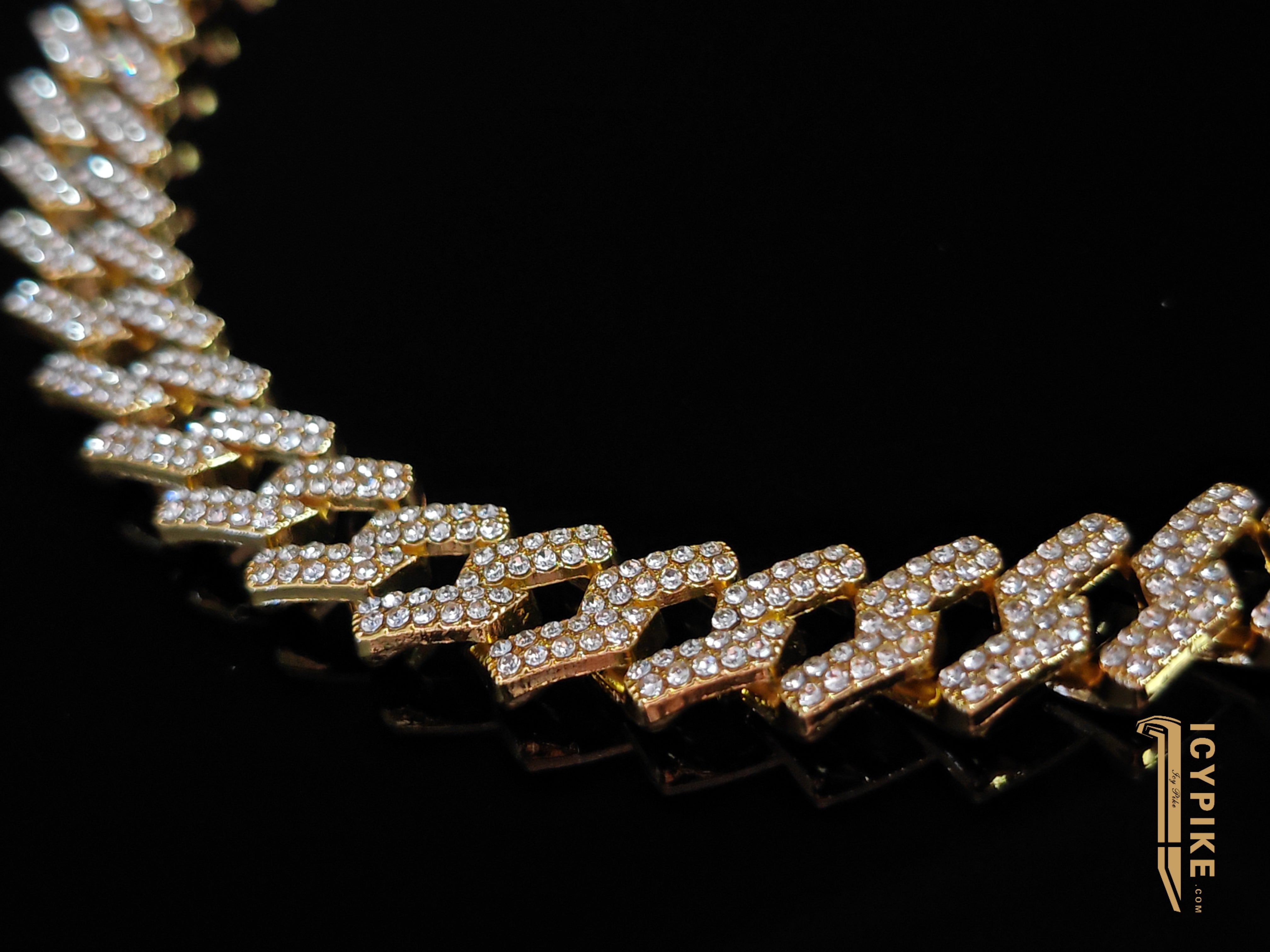 15mm Gold Plated Cuban Link Chain - {{ cuban link}} Chain