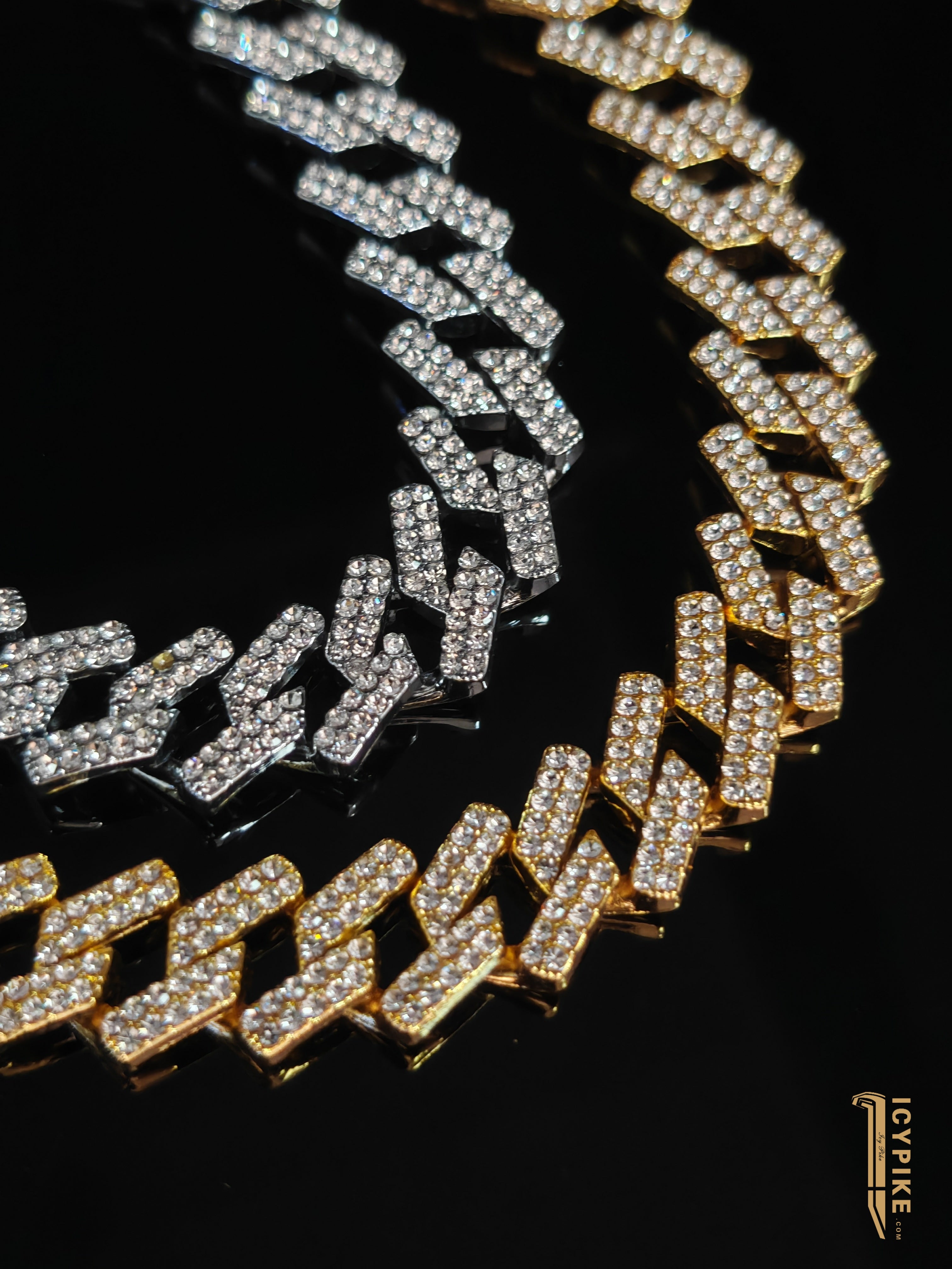 15mm Gold Plated Cuban Link Chain - {{ cuban link}} Chain