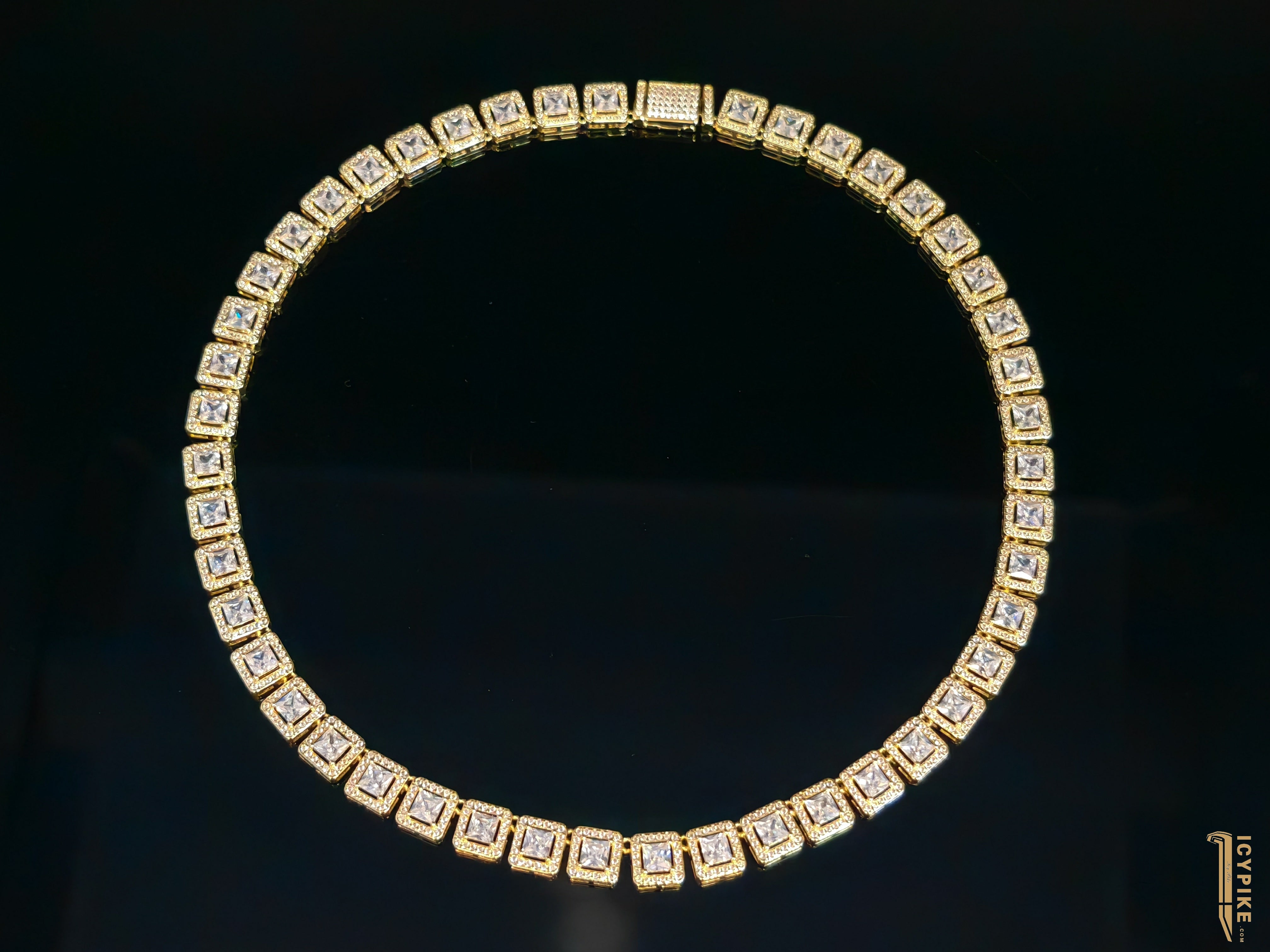CHOPARD Ice Cube Pure Mini 18-karat rose gold diamond necklace |  NET-A-PORTER