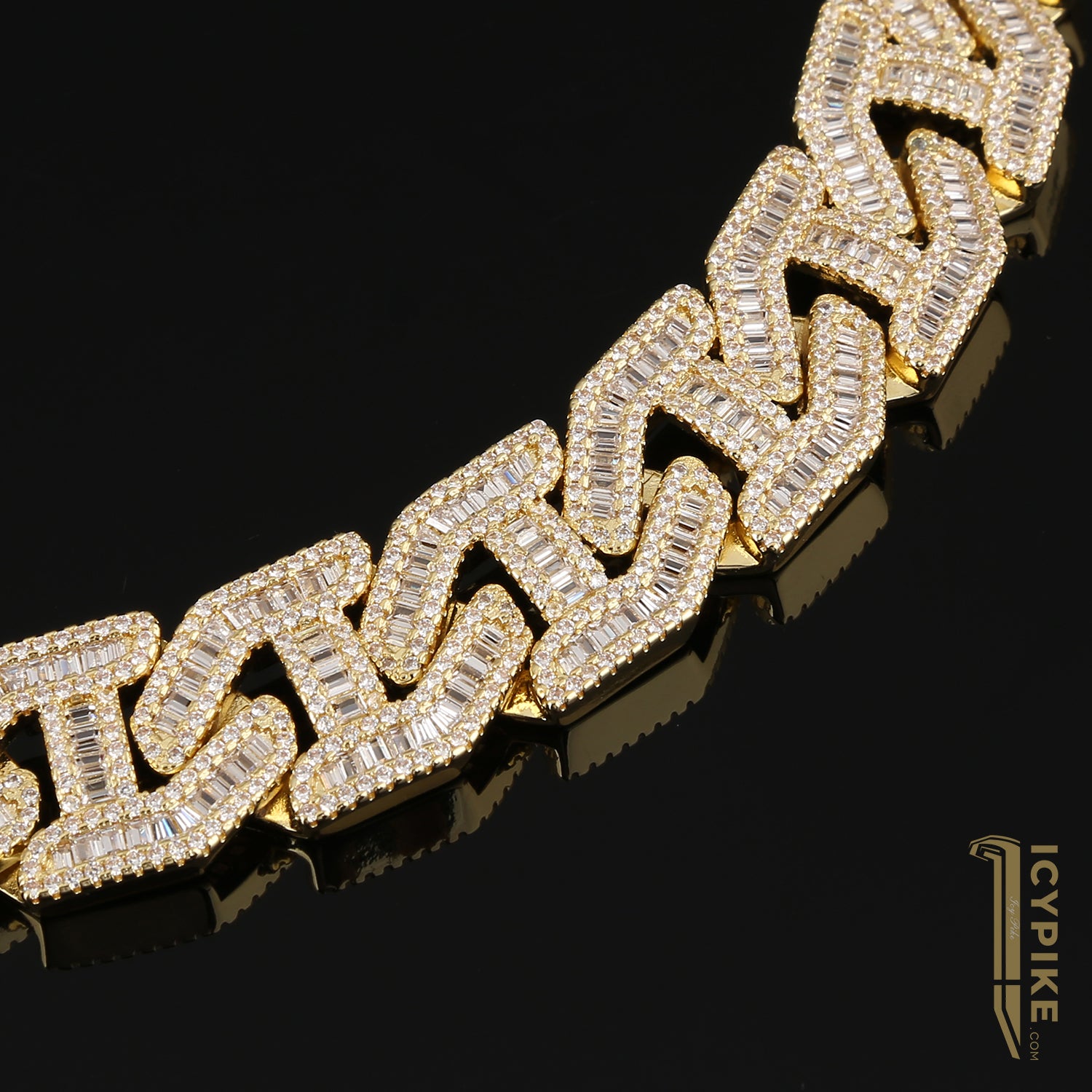 16.6mm 14K Gold Plated Cuban Link Chain - {{ cuban link}} Chain