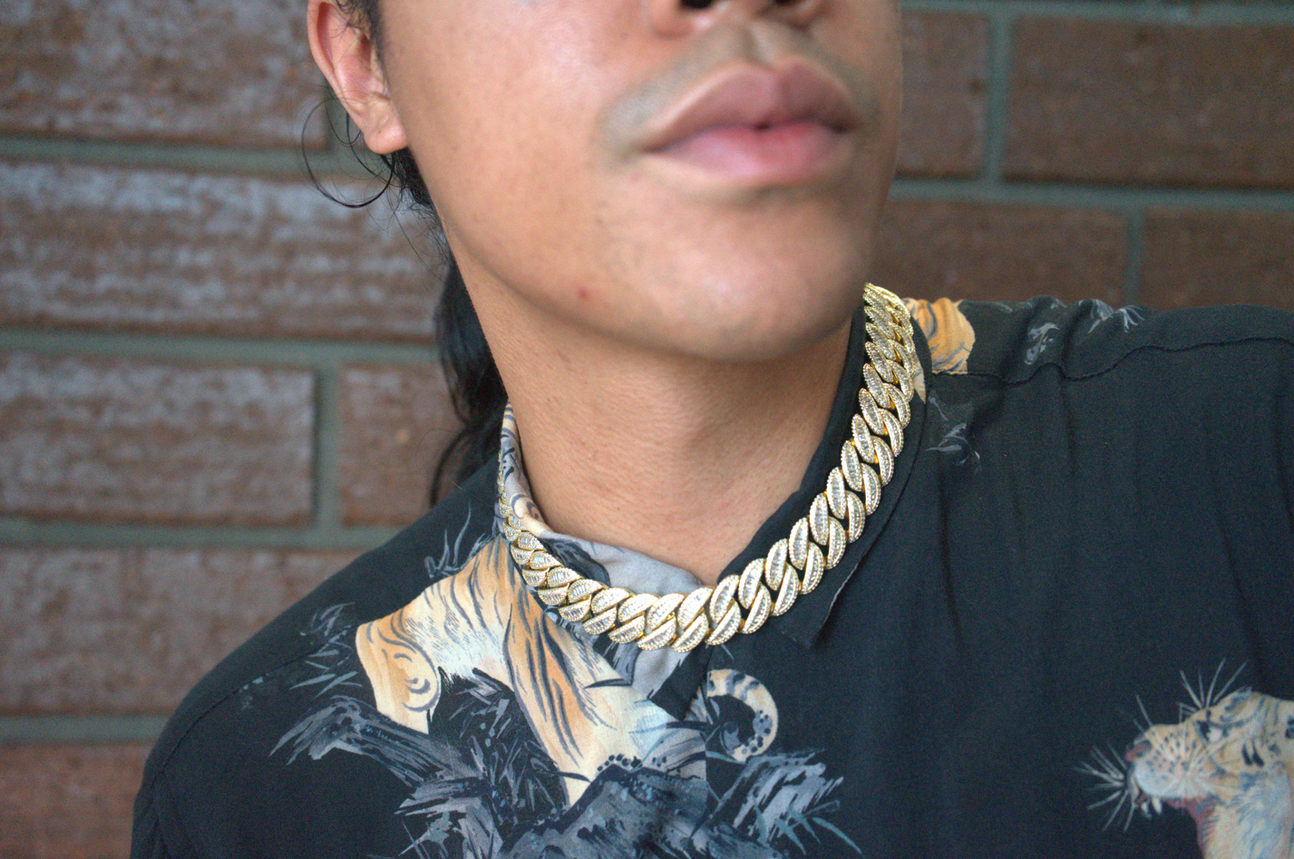 19mm 18K Gold  Cuban Link Chain