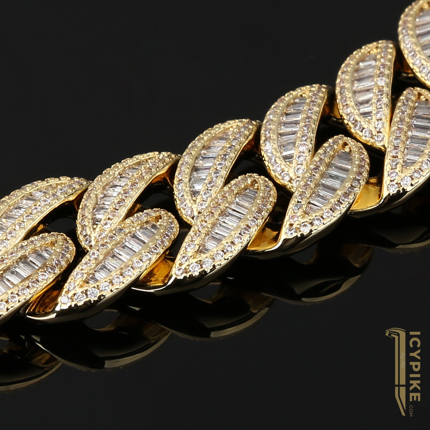 19mm 14K Gold Plated Cuban Link Chain - {{ cuban link}} Chain