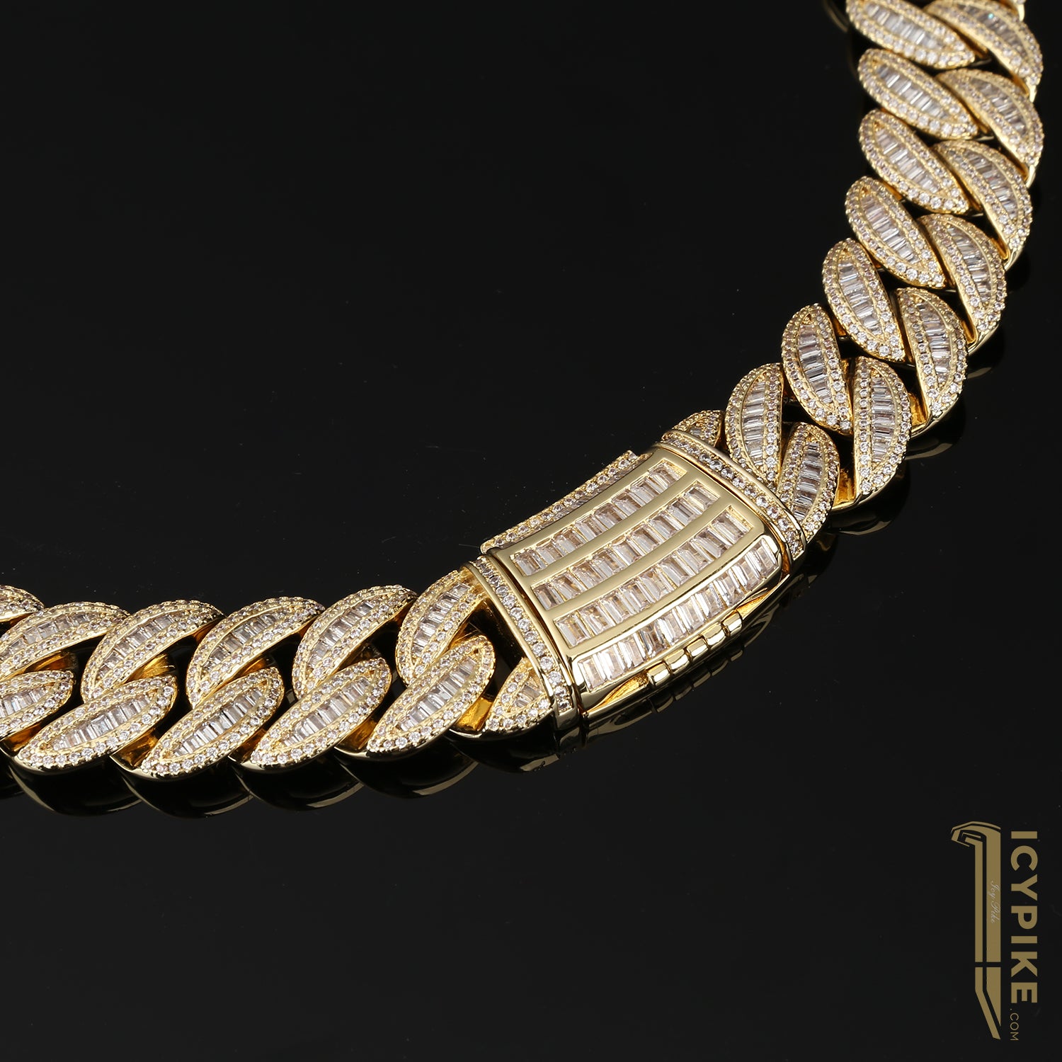 19mm 14K Gold Plated Cuban Link Chain - {{ cuban link}} Chain