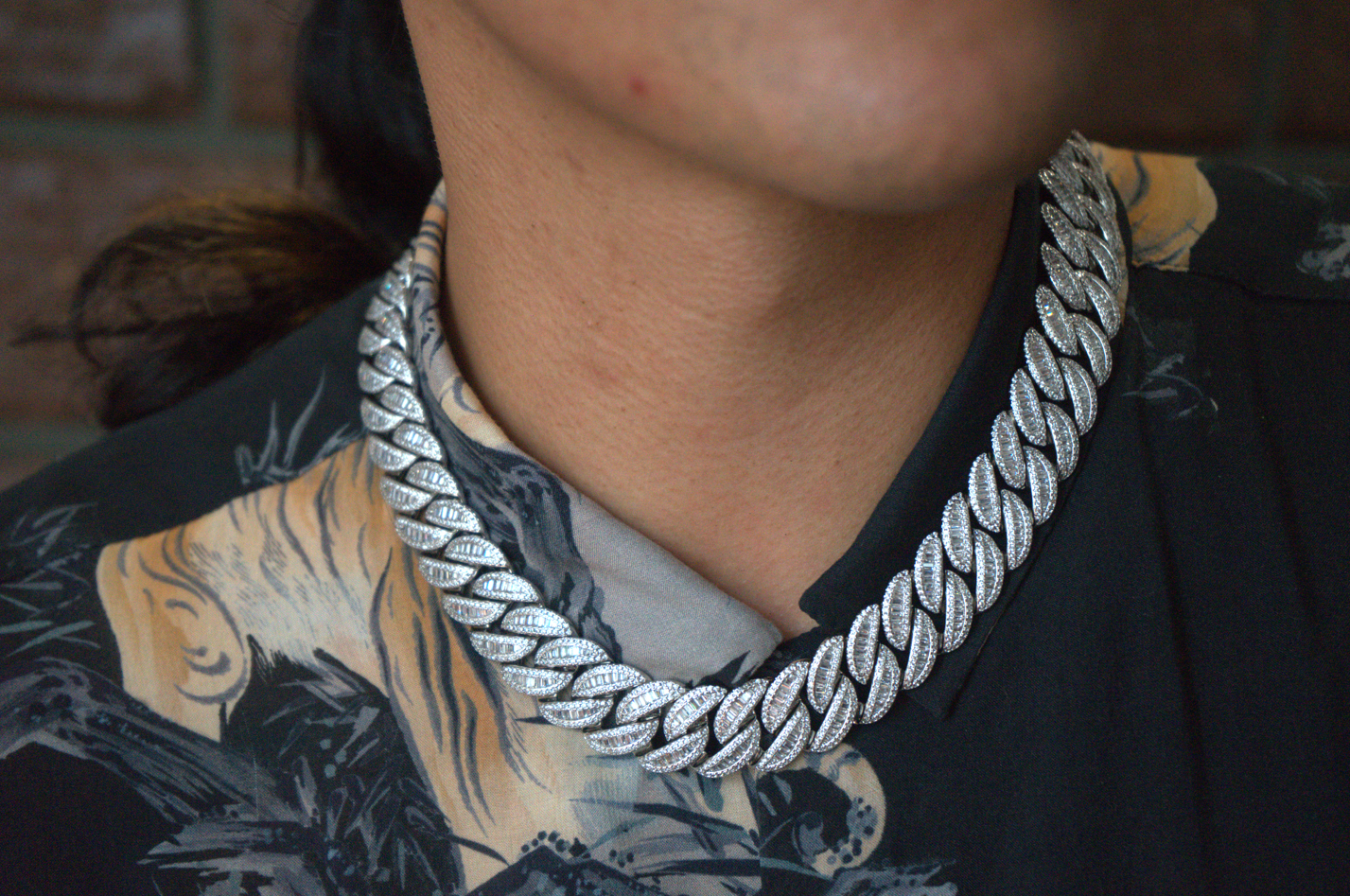 19mm 18K Gold  Cuban Link Chain