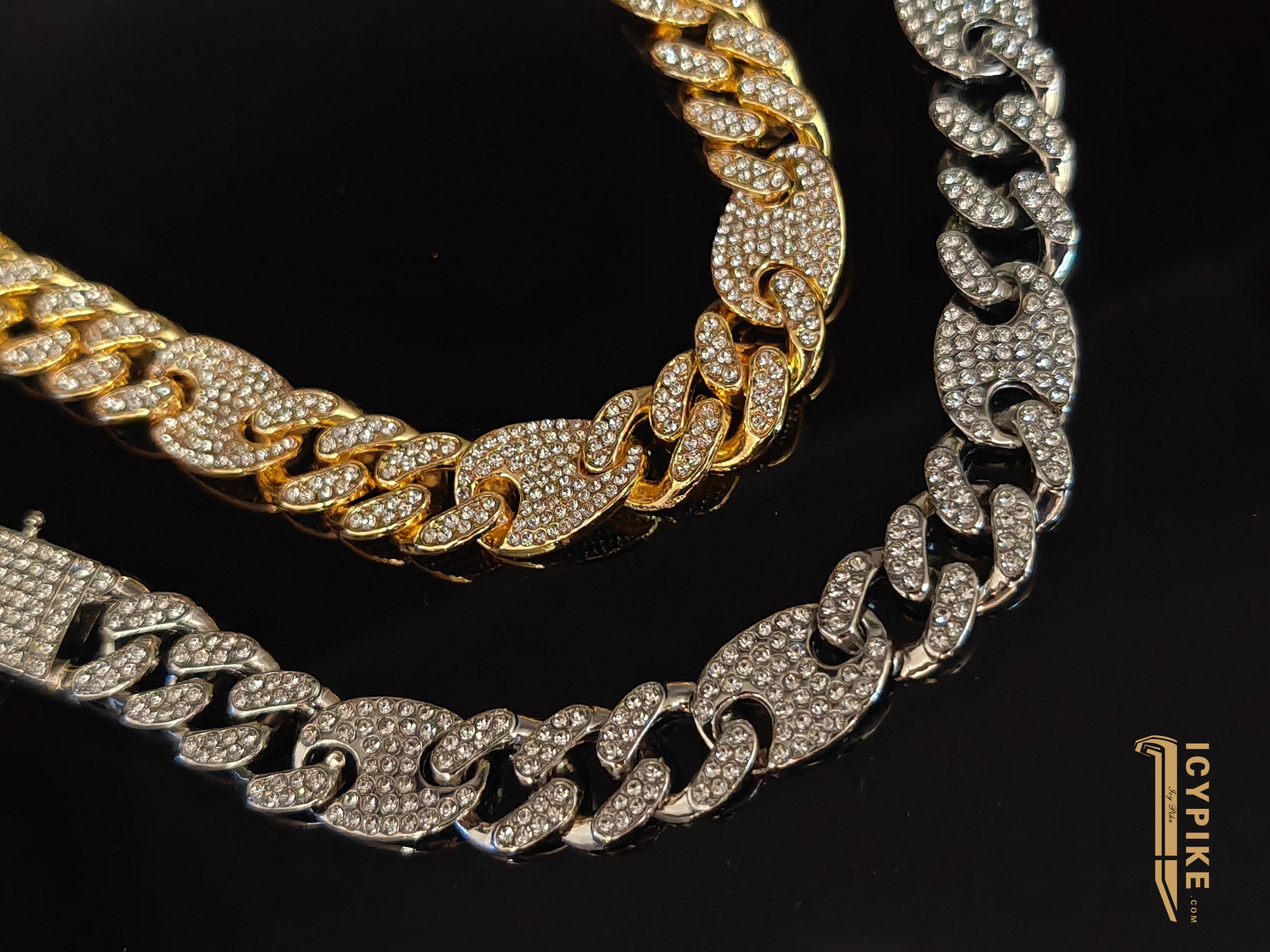 12mm Gold Plated Cuban Link Bracelet - {{ cuban link}} Bracelet