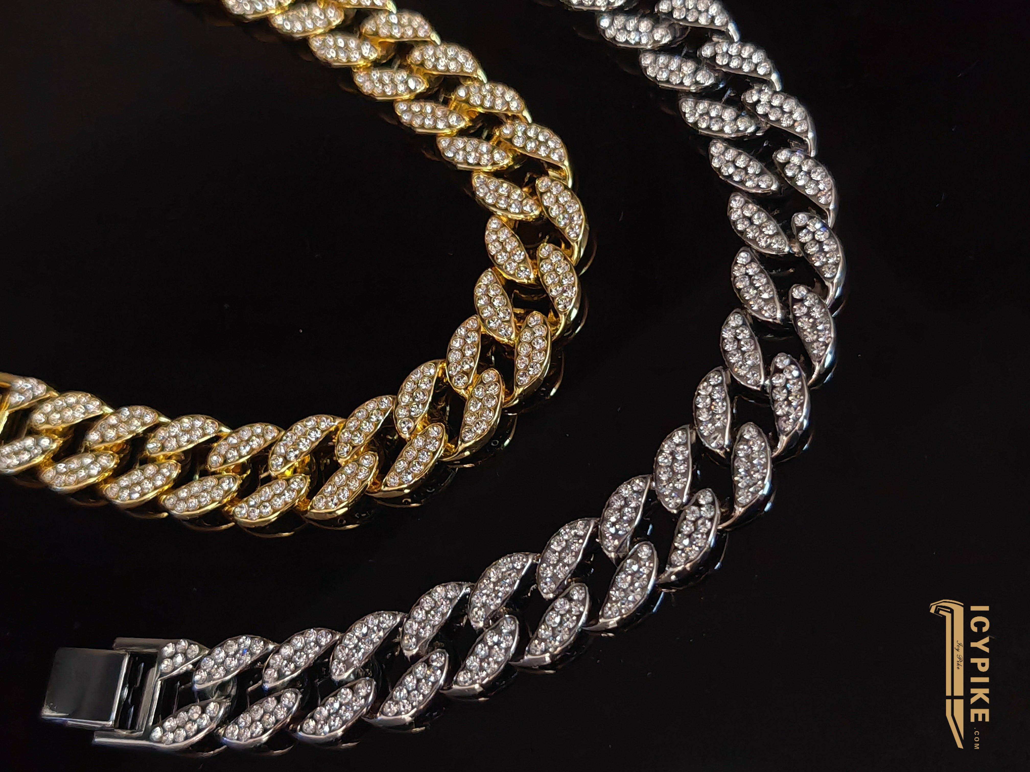 15mm Gold Plated Cuban Link Bracelet - {{ cuban link}} Bracelet