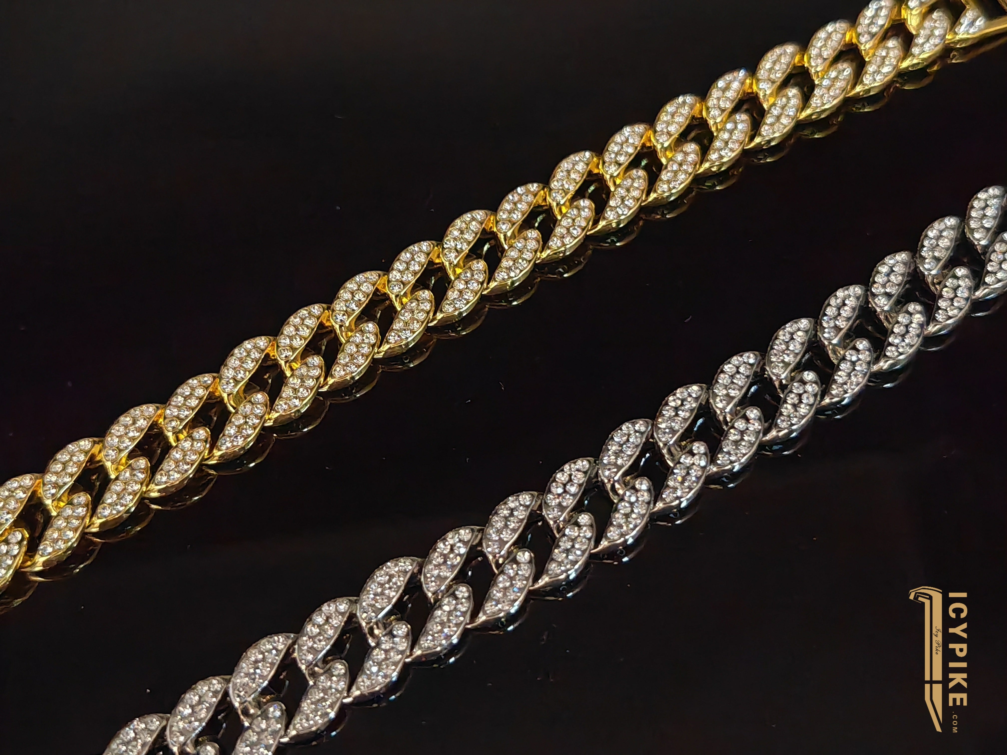 15mm Gold Plated Cuban Link Bracelet - {{ cuban link}} Bracelet