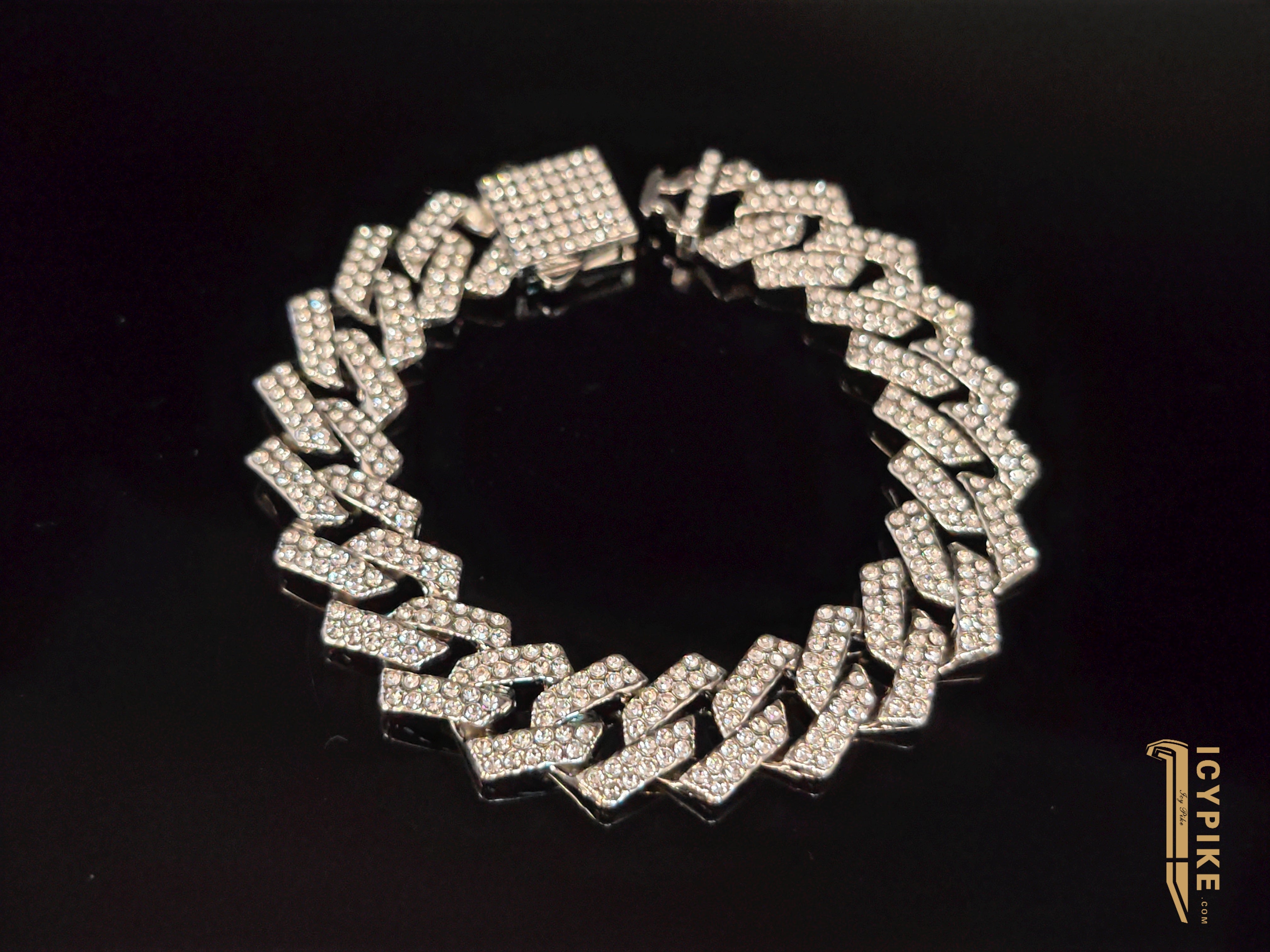 14mm Gold Plated Cuban Link Bracelet - {{ cuban link}} Bracelet