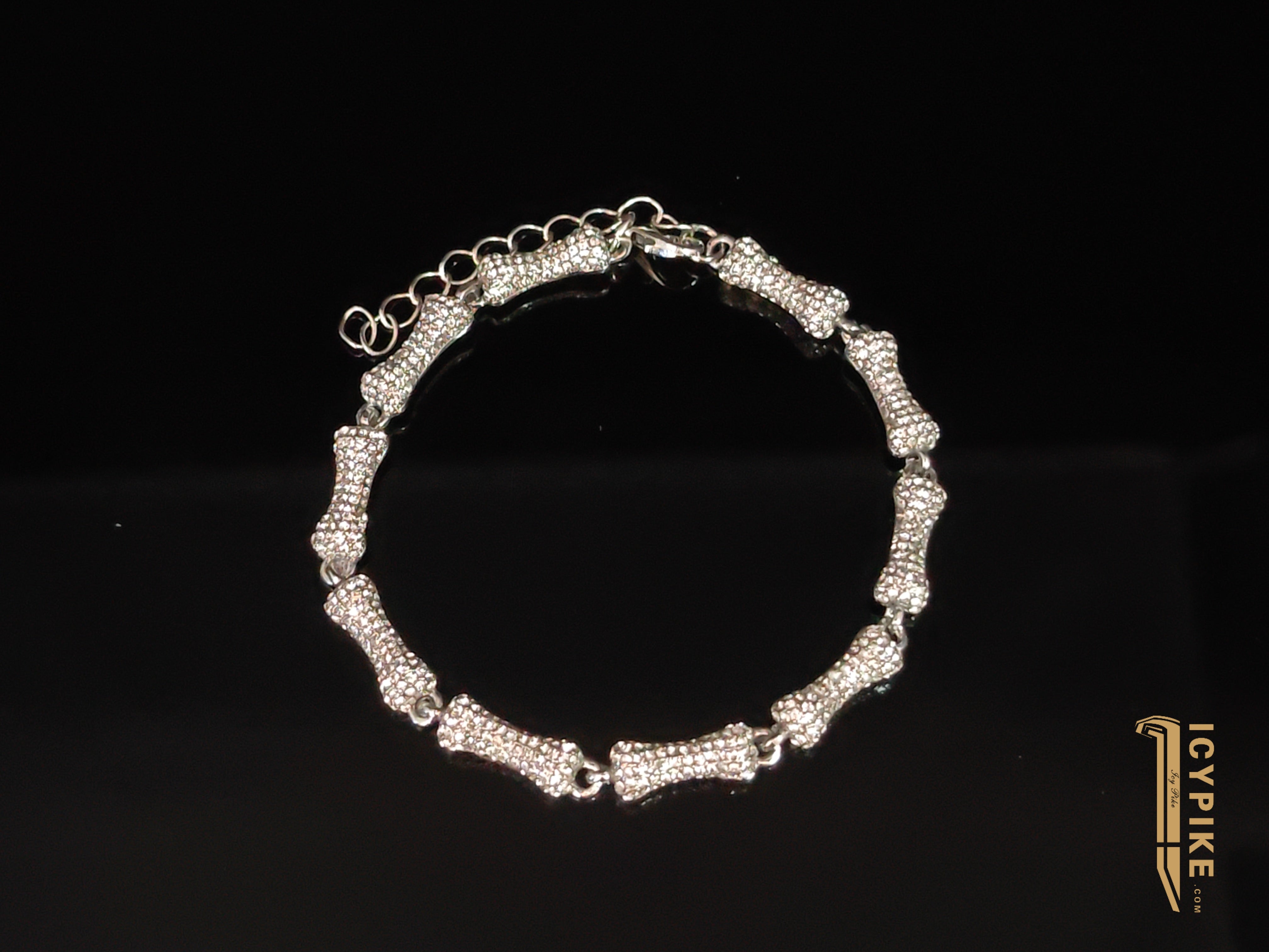 6.5mm Gold Plated Bone Bracelet - {{ cuban link}} Bracelet