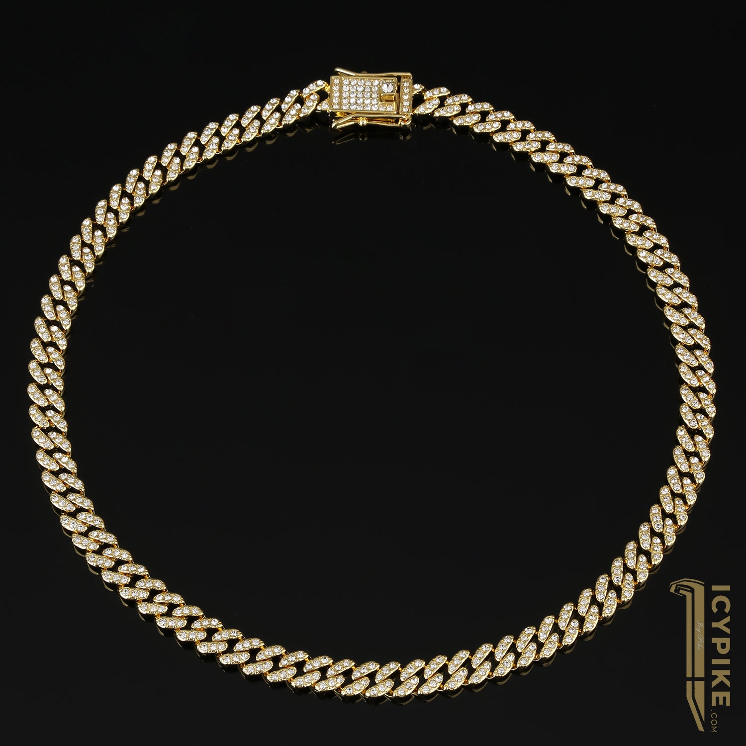 6mm Gold Plated Cuban Link Chain - {{ cuban link}} Chain