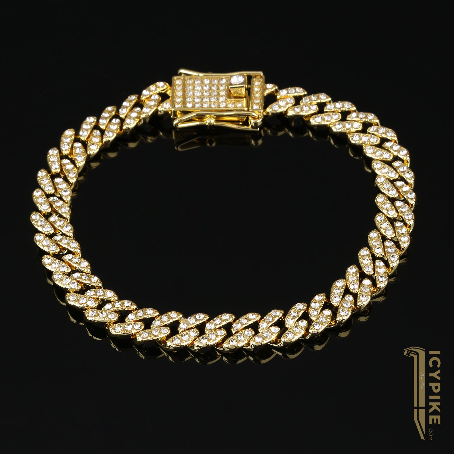 6mm Gold Plated Cuban Link Bracelet - {{ cuban link}} Bracelet