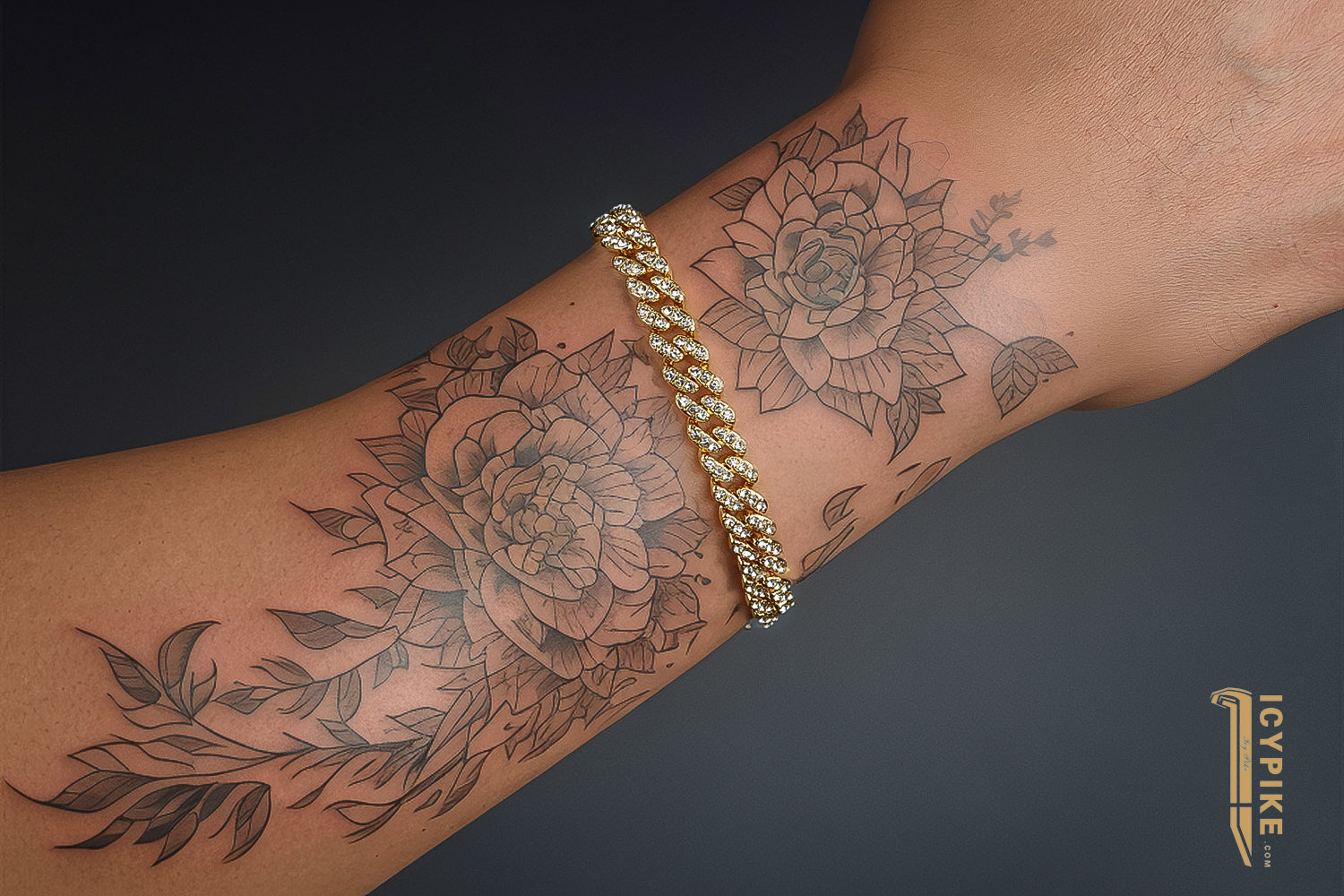 6mm Gold Plated Cuban Link Bracelet - {{ cuban link}} Bracelet