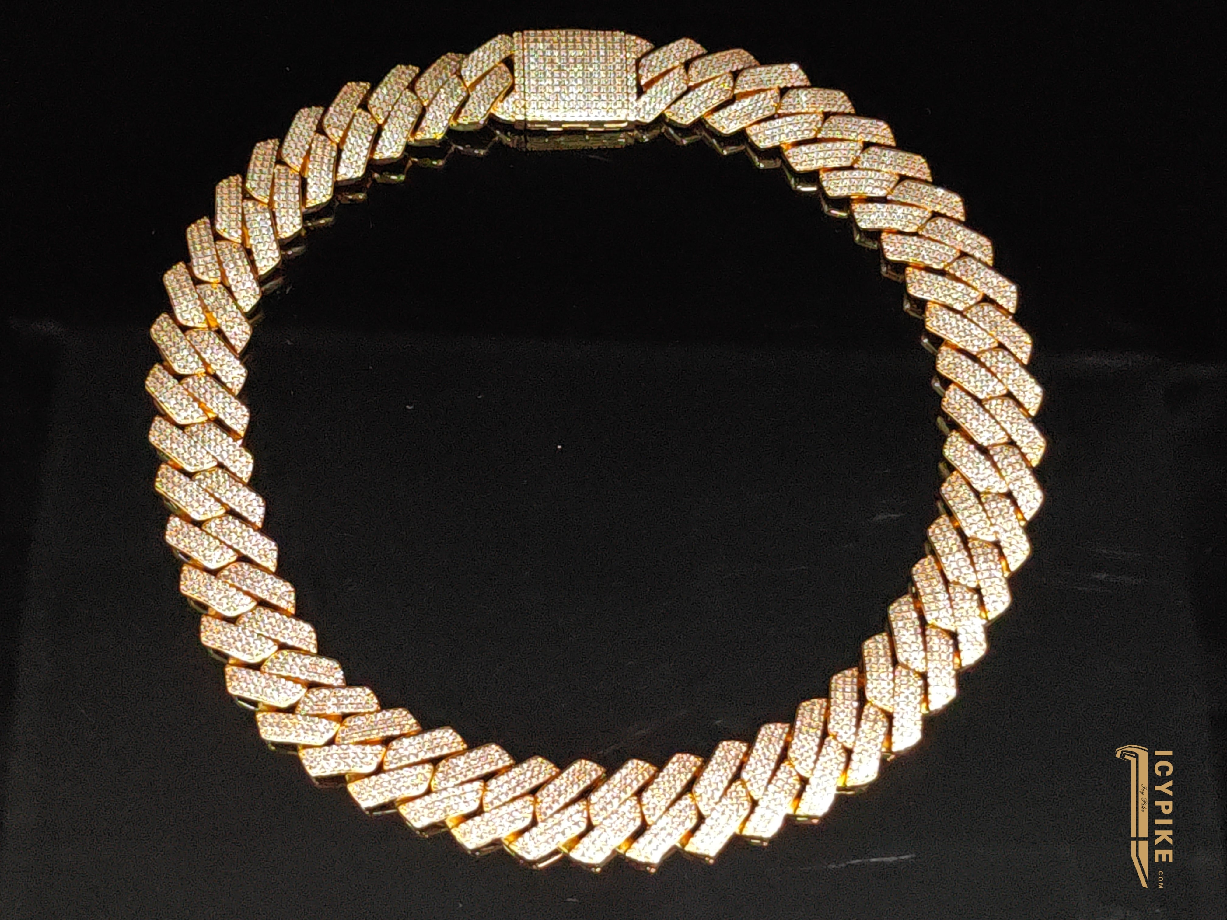 20mm 18K Gold Plated Cuban Link Chain - {{ cuban link}} Chain