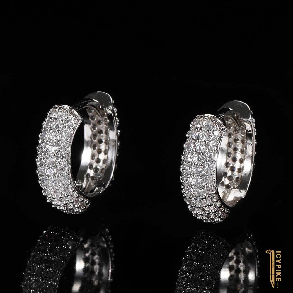 ICYPIKE 18K Gold Plated Loop Earrings - {{ cuban link}} Earrings