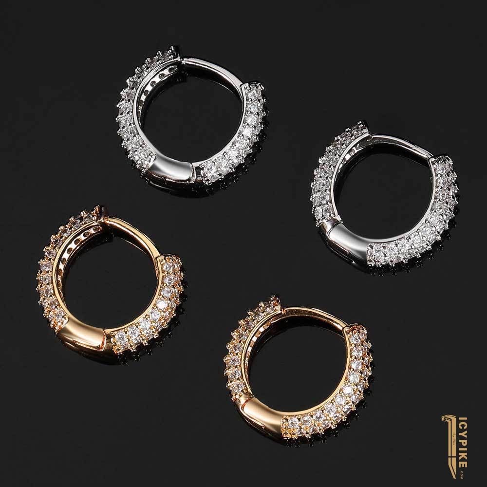 ICYPIKE 18K Gold Plated Loop Earrings - {{ cuban link}} Earrings