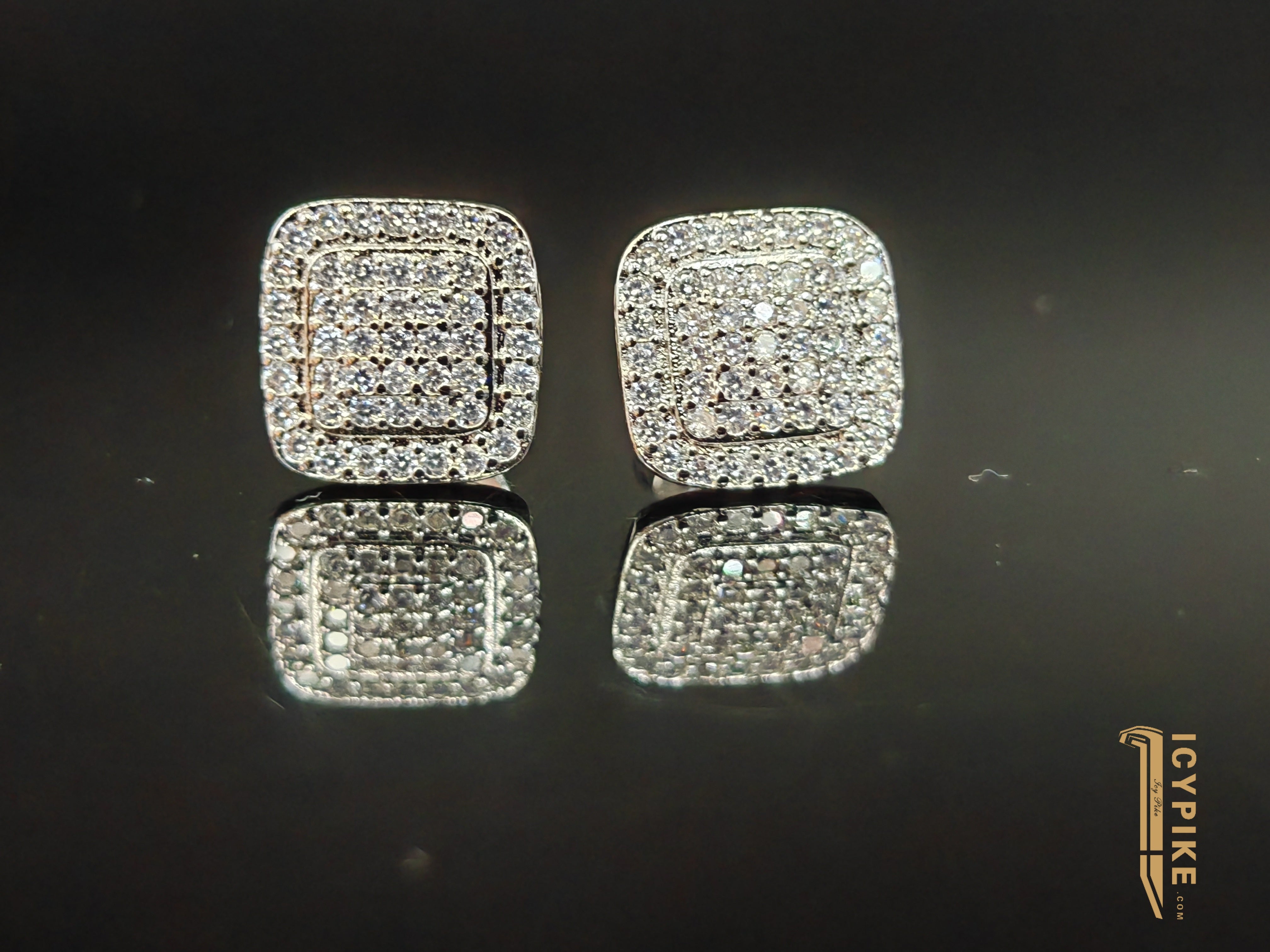 18K Gold Plated Full Set Earrings - {{ cuban link}} Earrings
