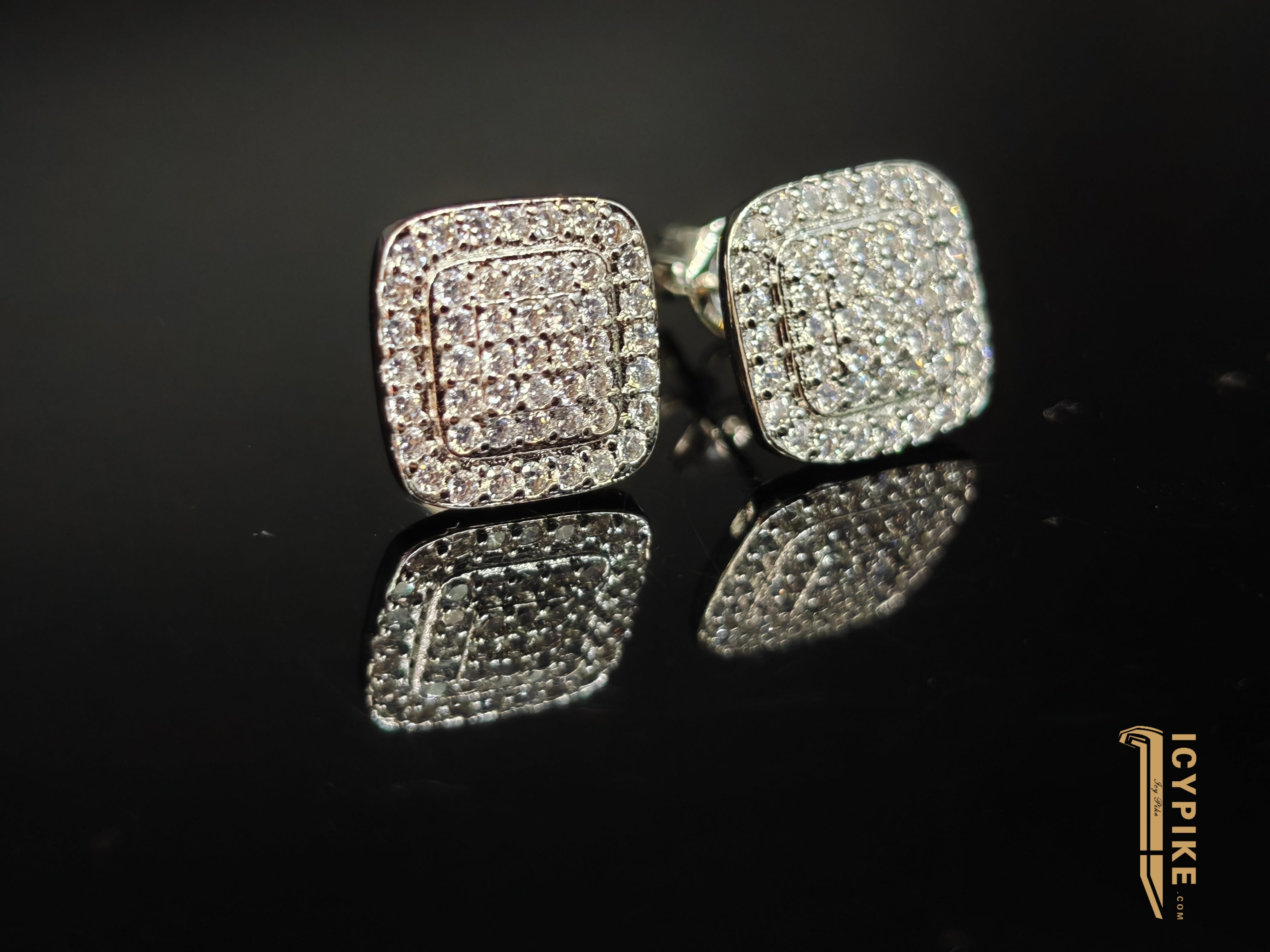 18K Gold Plated Full Set Earrings - {{ cuban link}} Earrings