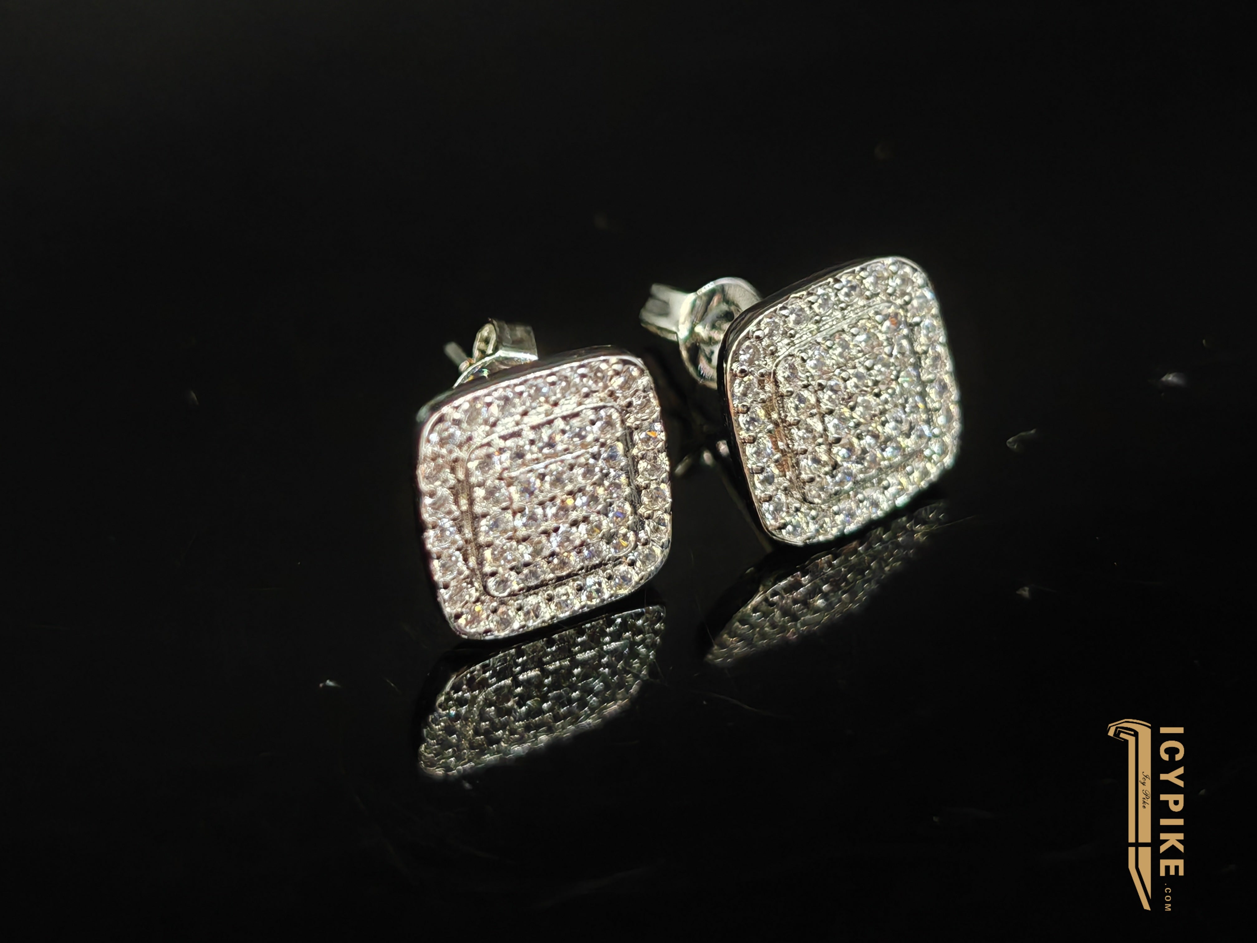 18K Gold Plated Full Set Earrings - {{ cuban link}} Earrings