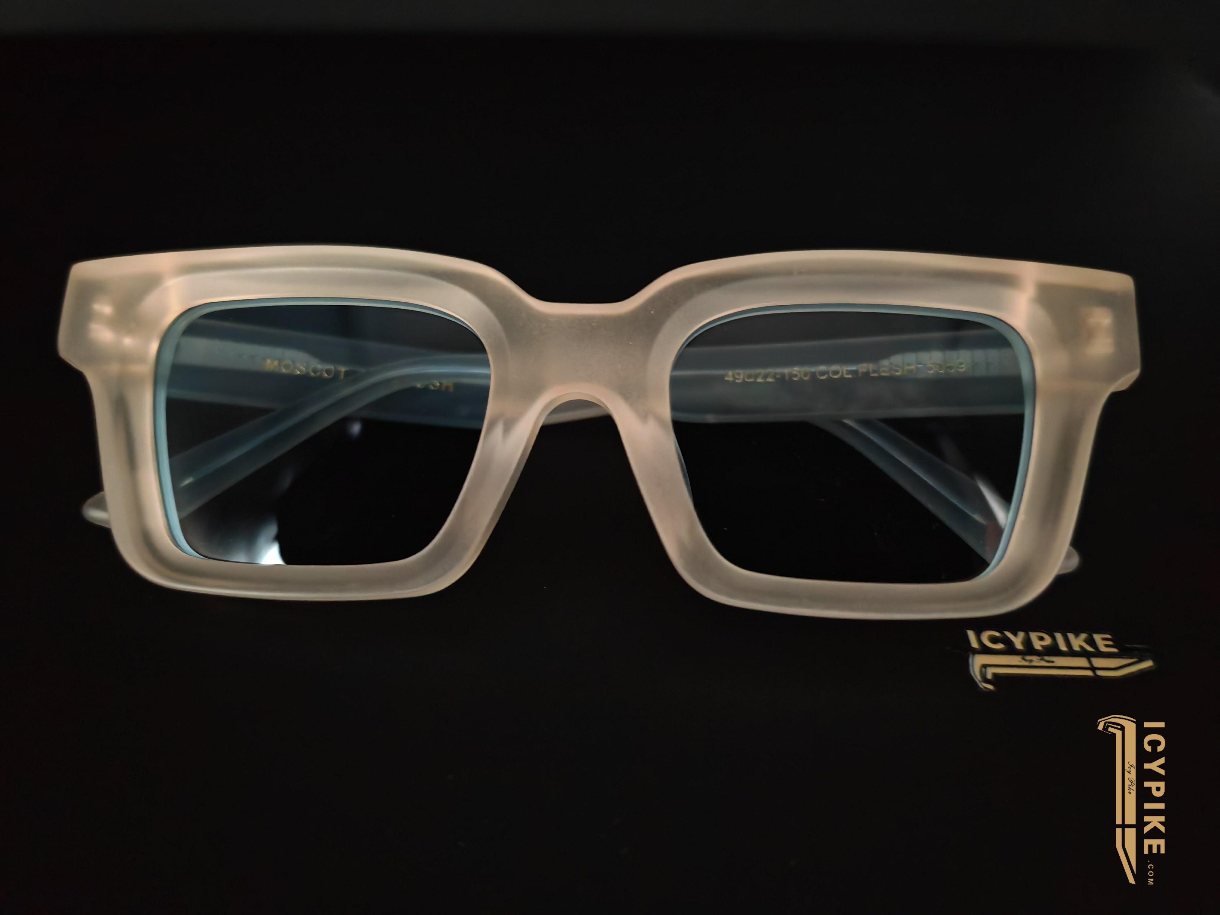 ICYPIKE RED LENS FASHION SUNGLASSES - {{ cuban link}}