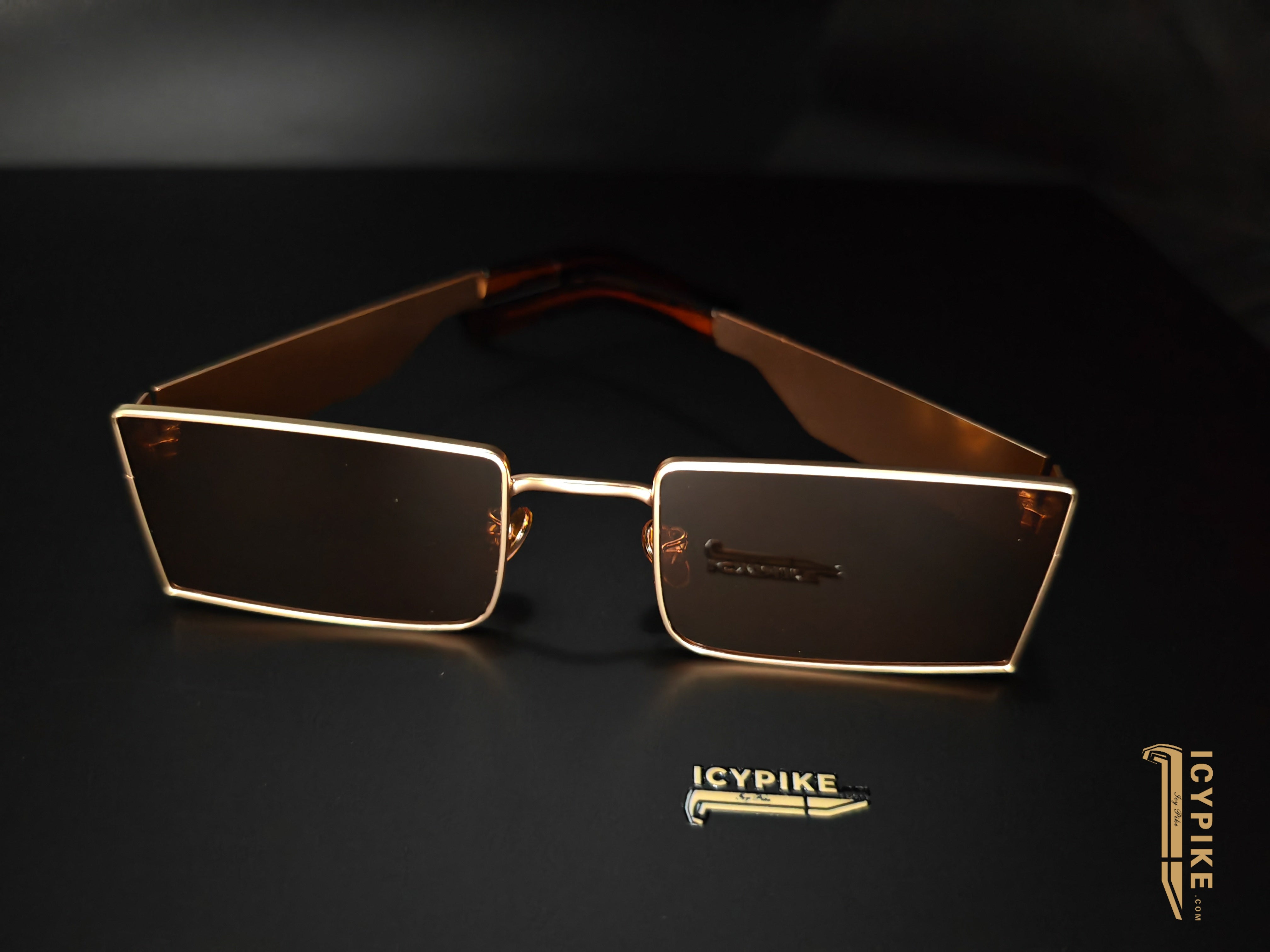 ICYPIKE SQUAR SUNGLASSES RAPPER STYLE - {{ cuban link}} Sunglasses