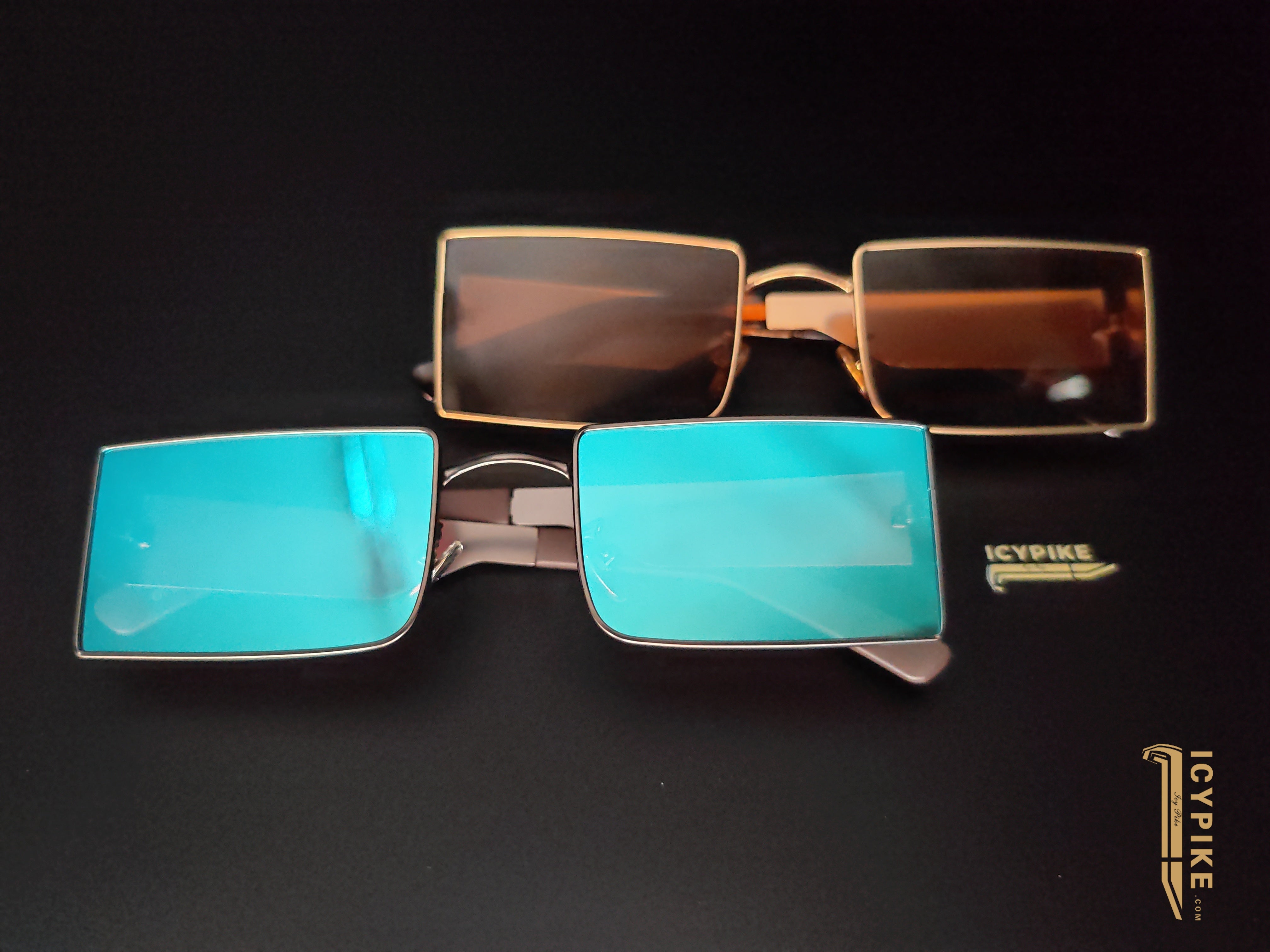 ICYPIKE SQUAR SUNGLASSES RAPPER STYLE - {{ cuban link}} Sunglasses