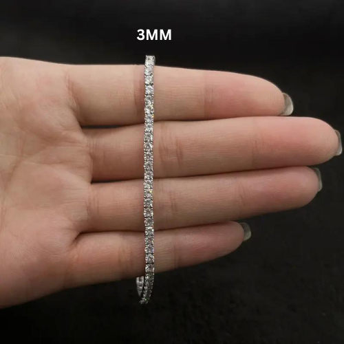 S925 MOISSANITE TENNIS BRACELET