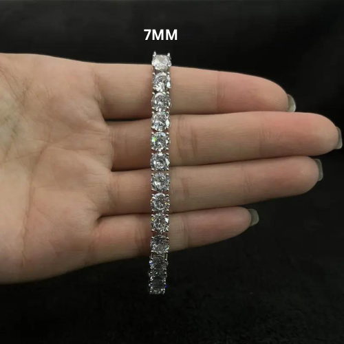 S925 MOISSANITE TENNIS BRACELET