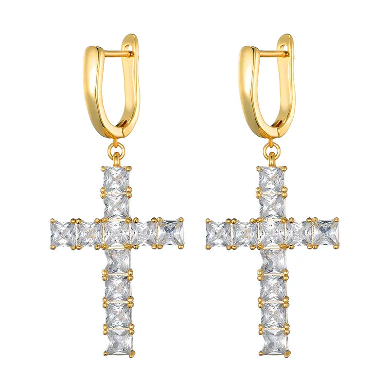 Cross Earrings