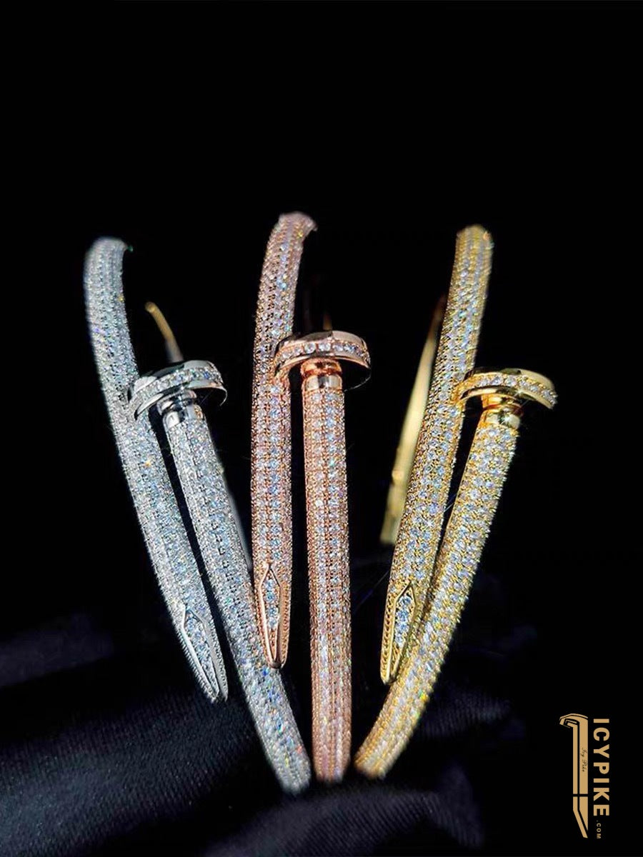 Iced Nail Bracelet