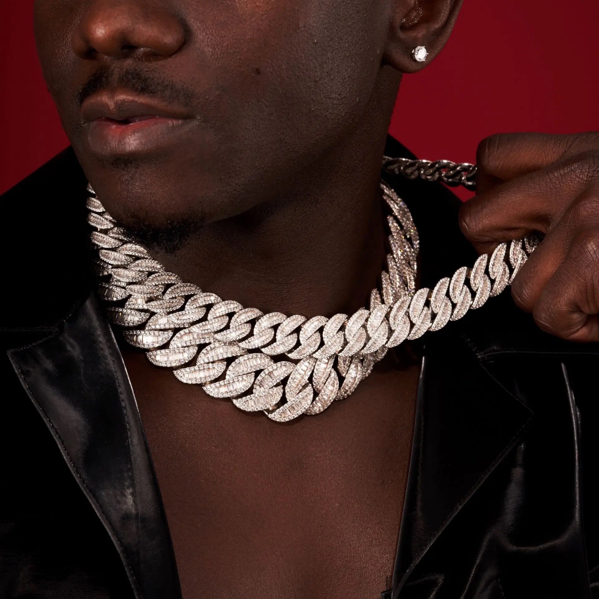 19mm 18K Gold  Cuban Link Chain