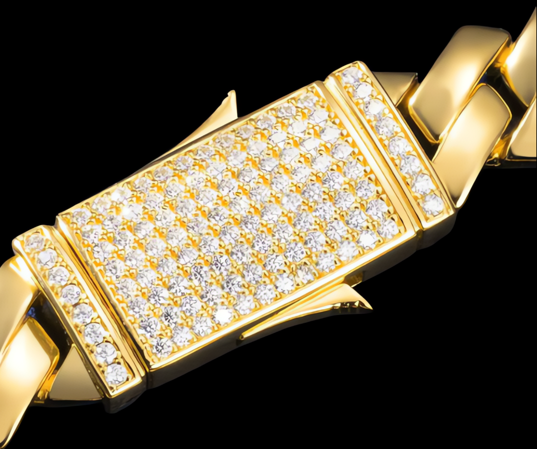 12mm Cuban in 18k Gold Plated Cuban Chain