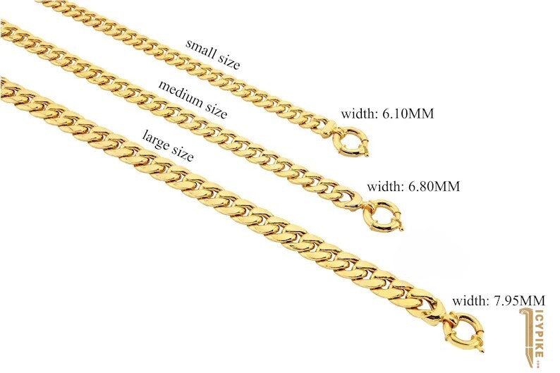 14k Solid Gold Curb Link Chain Bracelet - {{ cuban link}} Bracelet