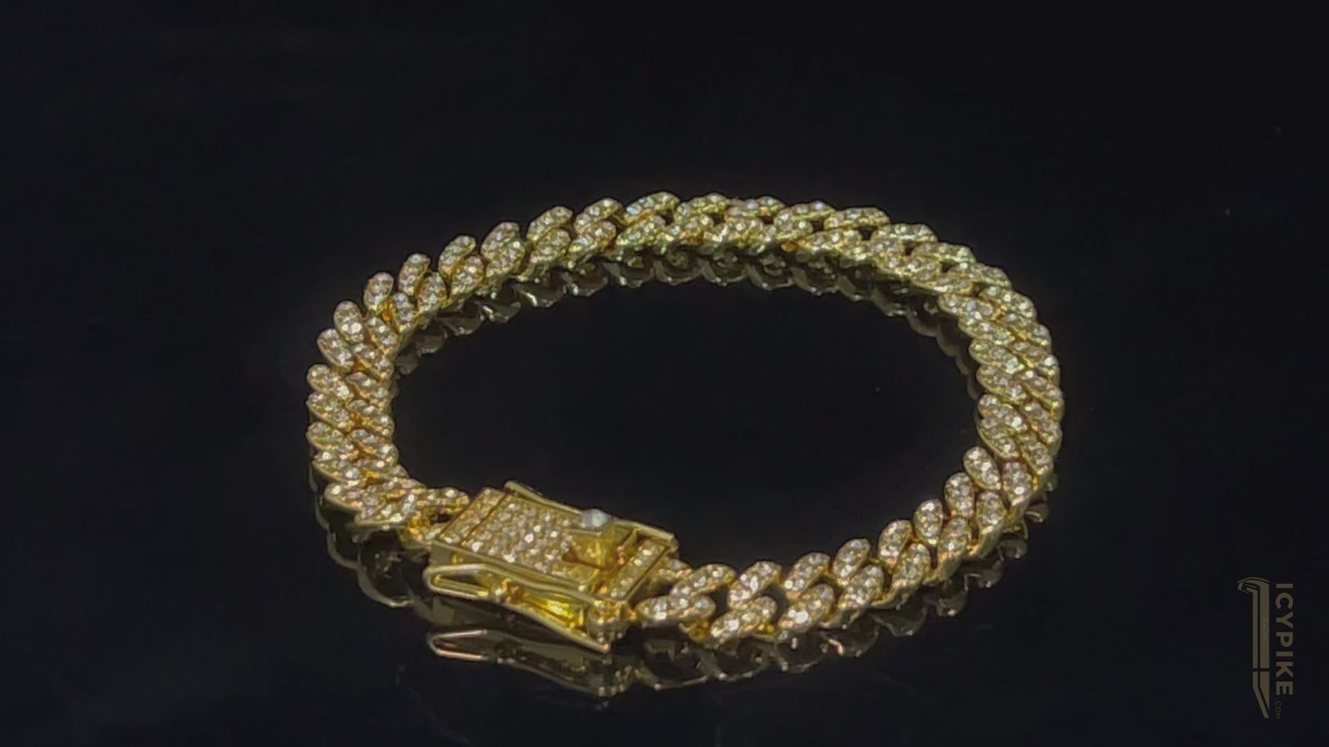 6MM Cuban Link Bracelet 14K Yellow Gold - Ice Cartel